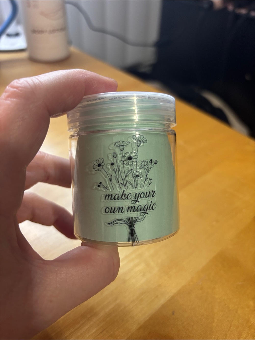 Motivational jar and keychain bundle handcrafted by me - Picture 2 of 3